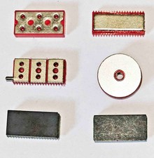 Konvolut Fischertechnik Magnete, Rückschlussplatten, Verteilerplatten