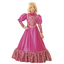 KINDER PRINZESSIN KOSTÜM # Karneval Fasching Märchen Königin Reif Kleid 122/128