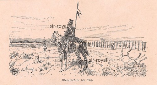 Ulanen vedette vor metz - vor,