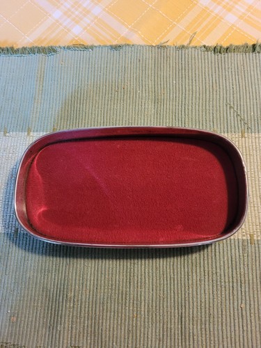 Silberschale als stiftablage - silberschale,
