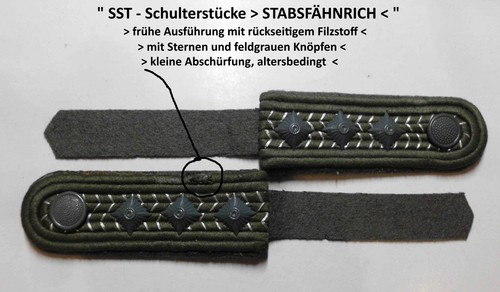 Stabsfähnrich filz sst - -,