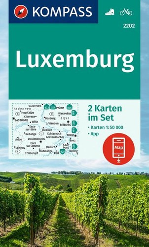 Kompass wanderkarten set 2202 - kompass,