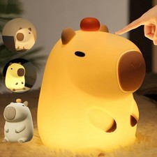 Nachtlicht LED Capybara Nachttischlampe Kinder Touch Lampe Capybara Nachtlicht