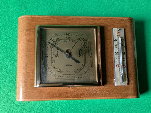 Barometer mit thermometer - barometer,