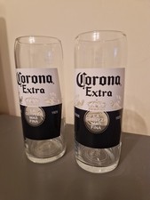 2 X New Corona Extra Pint Beer