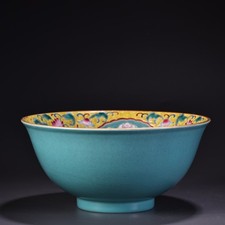 Antike chinesische Emaille und