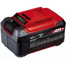 Einhell 5,2 Ah Plus System Akku Power X-Change (Li-Ionen Akku, 18 V, 5,2 Ah