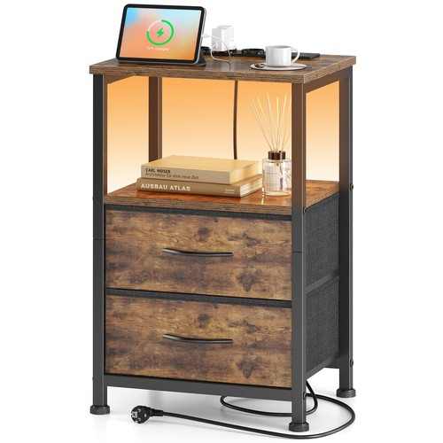 Bedside table with led - bedside,