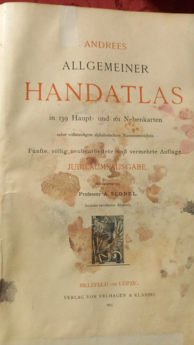 Andrees allgemeiner handatlas - andrees,