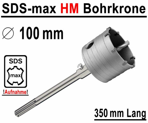 Sds max bohrkrone - Ø, 100mm