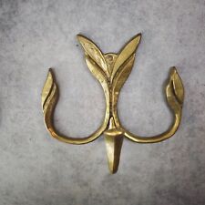 Garderobe Hakenleiste Blätterform Haken Kleiderbügel Kleiderhaken Jugendstil