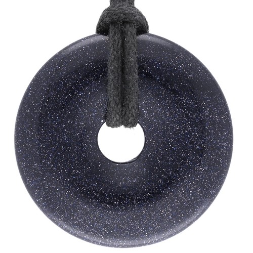 Edelstein donut anhänger - edelstein, Ø