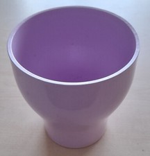 Blumentopf Keramik Übertopf, Lila Höhe 15,5cm, ⌀ 13cm oben 8cm unten