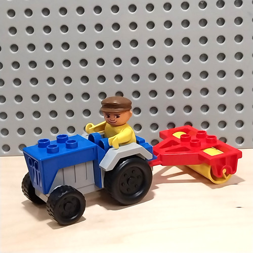 Lego duplo traktor mit - lego,
