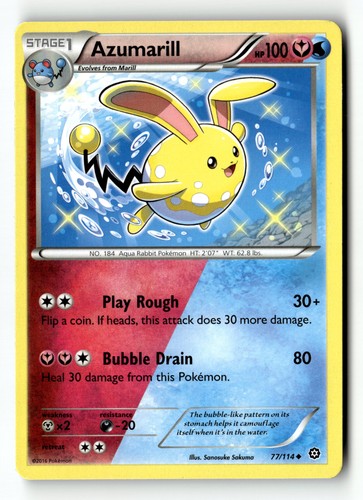 Pokemon karte azumarill xy - pokemon,