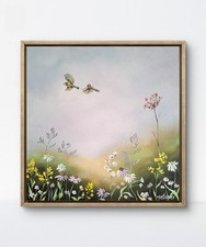 Acrylbild Landschaft "Misty