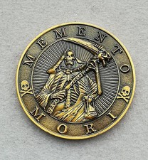Medaille Memento Mori Carpe