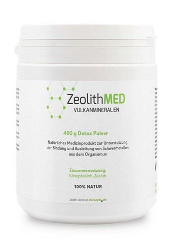 Zeolith med pulver 400g - zeolith, med®