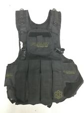Taktische Paintball Schutzweste mit Pot Halterungen & Combat Tasche für Gotcha