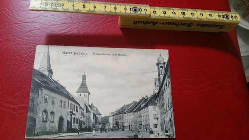 Postkarte markt redwitz - –,