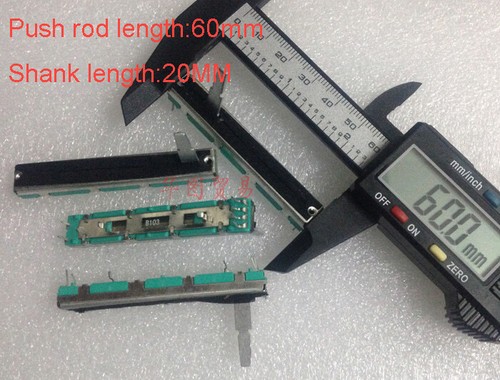 Straight slide potentiometer - straight,