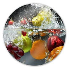 Glasbild erfrischendes obst - erfrischendes,