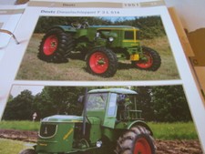 Traktor Archiv Deutz 12
