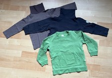 Living Crafts Gr. 110/116 - 3 Langarmshirts 100% organic cotton