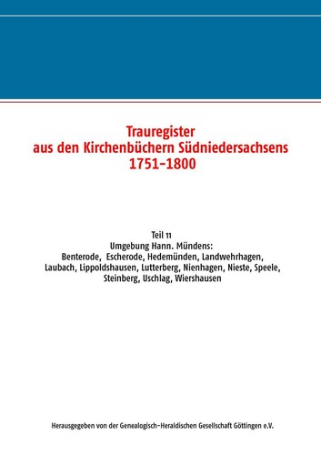Trauregister aus den