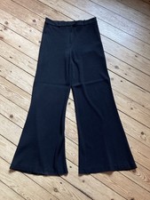 * Christian Dior vintage sehr edle weite Hose dt. Gr. 36/38 schwarz *