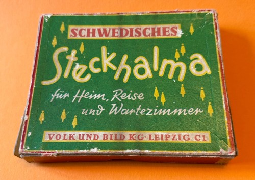 Ddr schwedisches steckhalma - ddr,