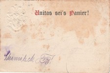 Studentika um 1910 Unitas