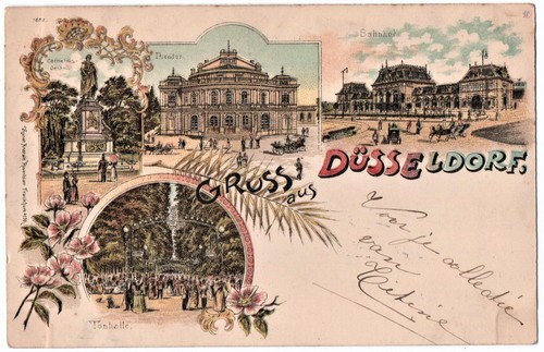 Alte litho düsseldorf - alte,