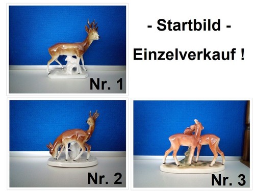 Porzellan figuren wildtiere - porzellan,