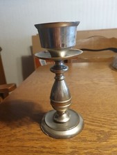 Kerzenhalter Kerzenleuchter Kerzenständer Deko Silberfarben Wohndeko Metall 