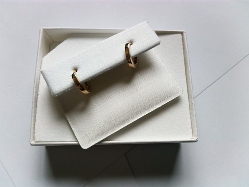 Ohrringe creolen echt gold - gold, 8