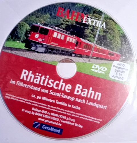 Bahn extra dvd rhätische - bahn,