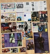 Depeche Mode Clippings Poster Berichte Cuttings Sammlung Collection Package #2