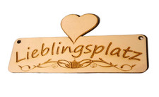 Dekoschild mit einem Herz