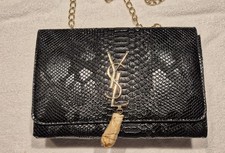 Schultertasche in Kroko Optik Neu Und Unbenutzt Abendtasche (Kleine Fehler )