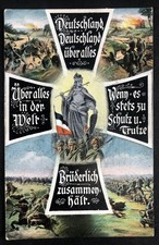 AK patriotische Feldpost Karte