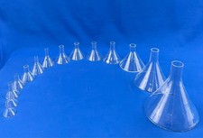 Pulvertrichter Glastrichter Trichter Glas Ø 45 -200 mm Laborglas Laborzubehör