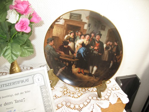 Wandteller franz von defregger - wandteller,