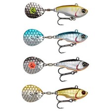 Savage Gear Fat Tail Spin (NL) 6,5g 12,5g Sinking Jig Spinner Forelle Barsch Zan