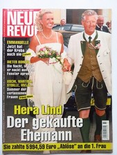 Neue Revue Nr 37/2002, Dieter Bohlen, Anni Friesinger, Sylvia Kristel, Wendlandt