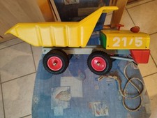 DDR Spielzeug großer LKW Kipper aus Holz/Kunststoff-rar
