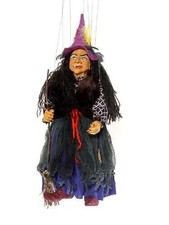 Marionette Hexe -