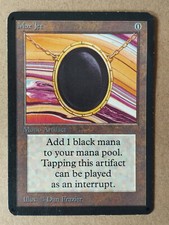 Mox Jet, MTG, Collector`s Edition
