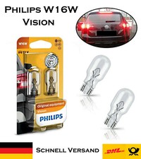 2x Philips Vision W16W 12V