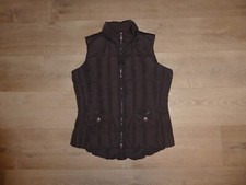 CECIL Daunen Weste Steppweste Winterweste Tailliert Braun Gr.M **TOP**